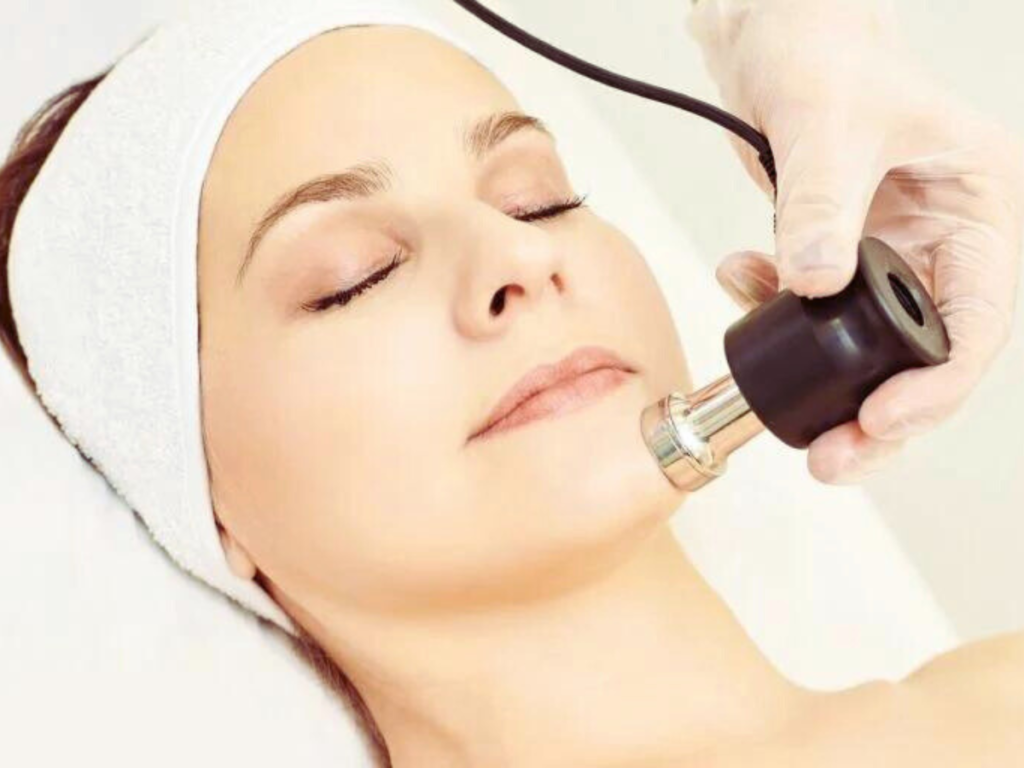 Vitamin infusion facial before botox