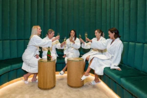 Day Spa — a group of friends enjoying a visit to a Day Spa